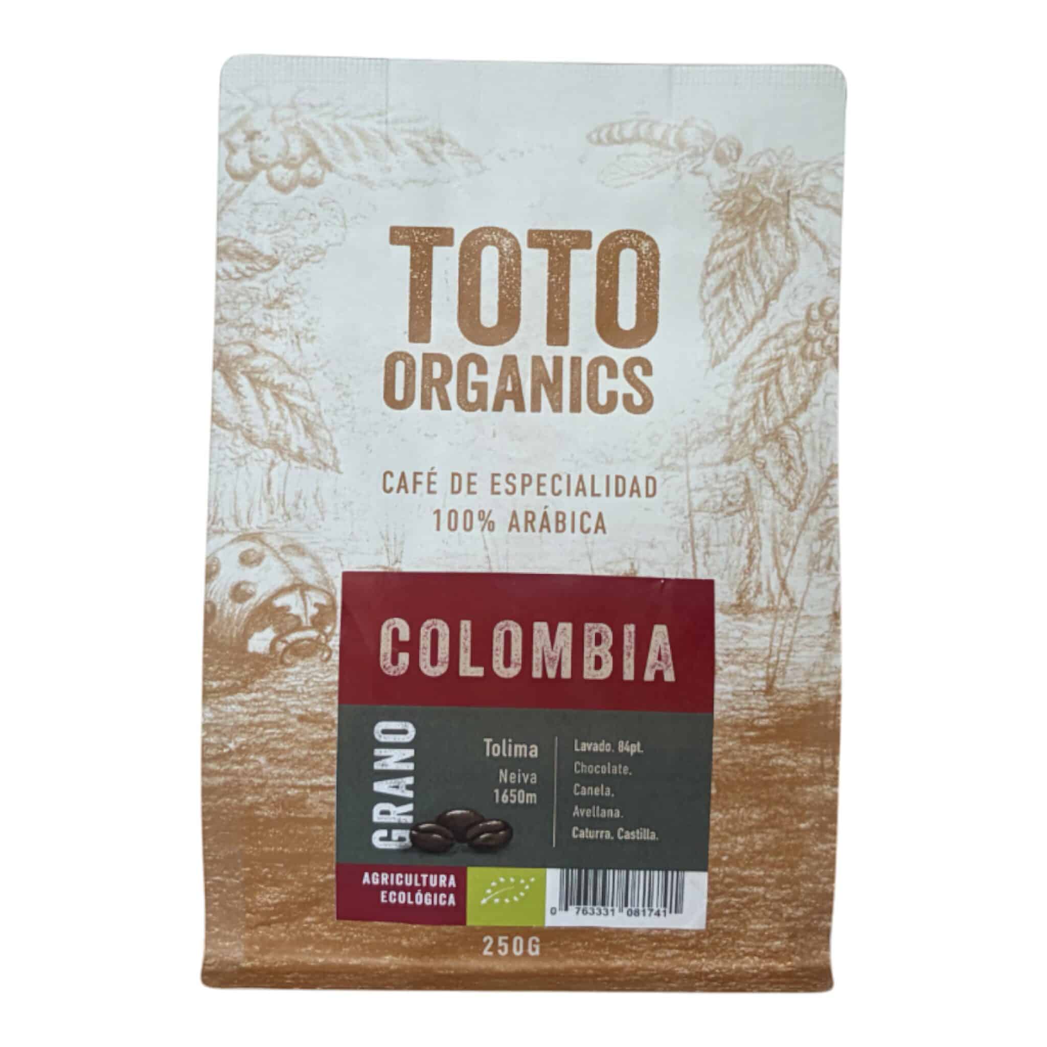 IMG_4542 CAFÉ COLOMBIA 250g * Grano * - Imagen 1