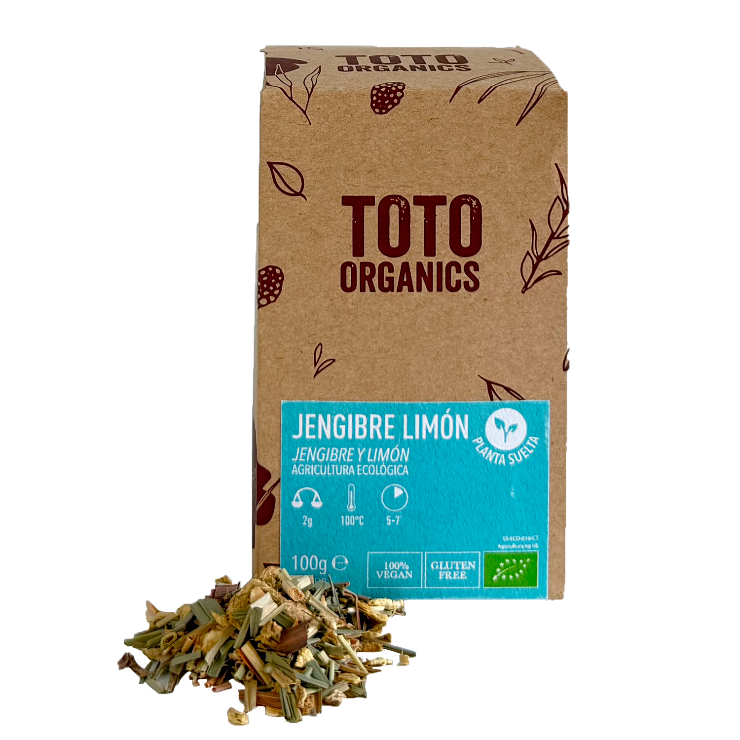 jengibre limon hebras