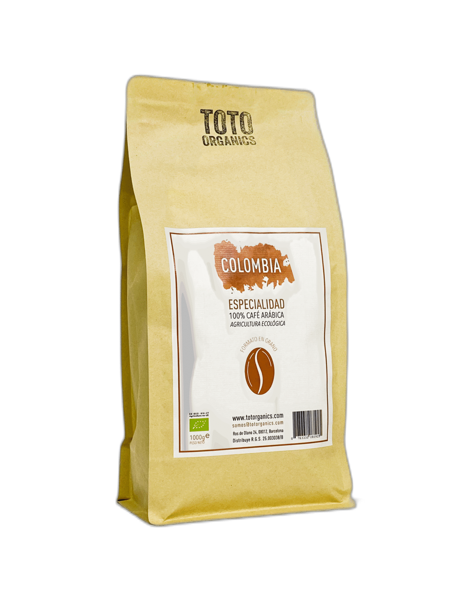 Café specialty Colombia 1kg Grano BIO Orgánico CAFÉ COLOMBIA 1KG * Grano * - Imagen 1