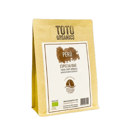 Café specialty Perú 250g Molido BIO Orgánico