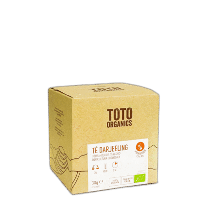 Té Darjeeling Pirámides BIO Orgánico Libre Gluten