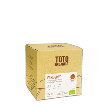 Té Earl Grey Pirámides BIO Orgánico Libre Gluten