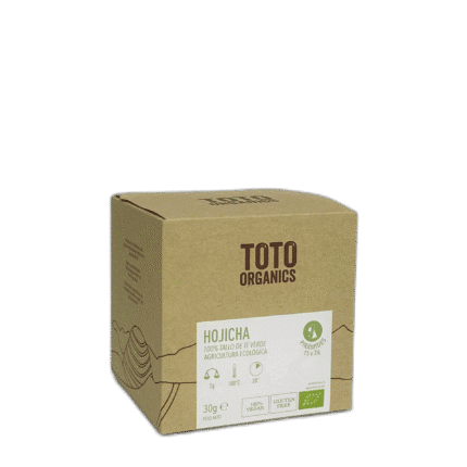 Té Hojicha Pirámides BIO Orgánico Libre Gluten