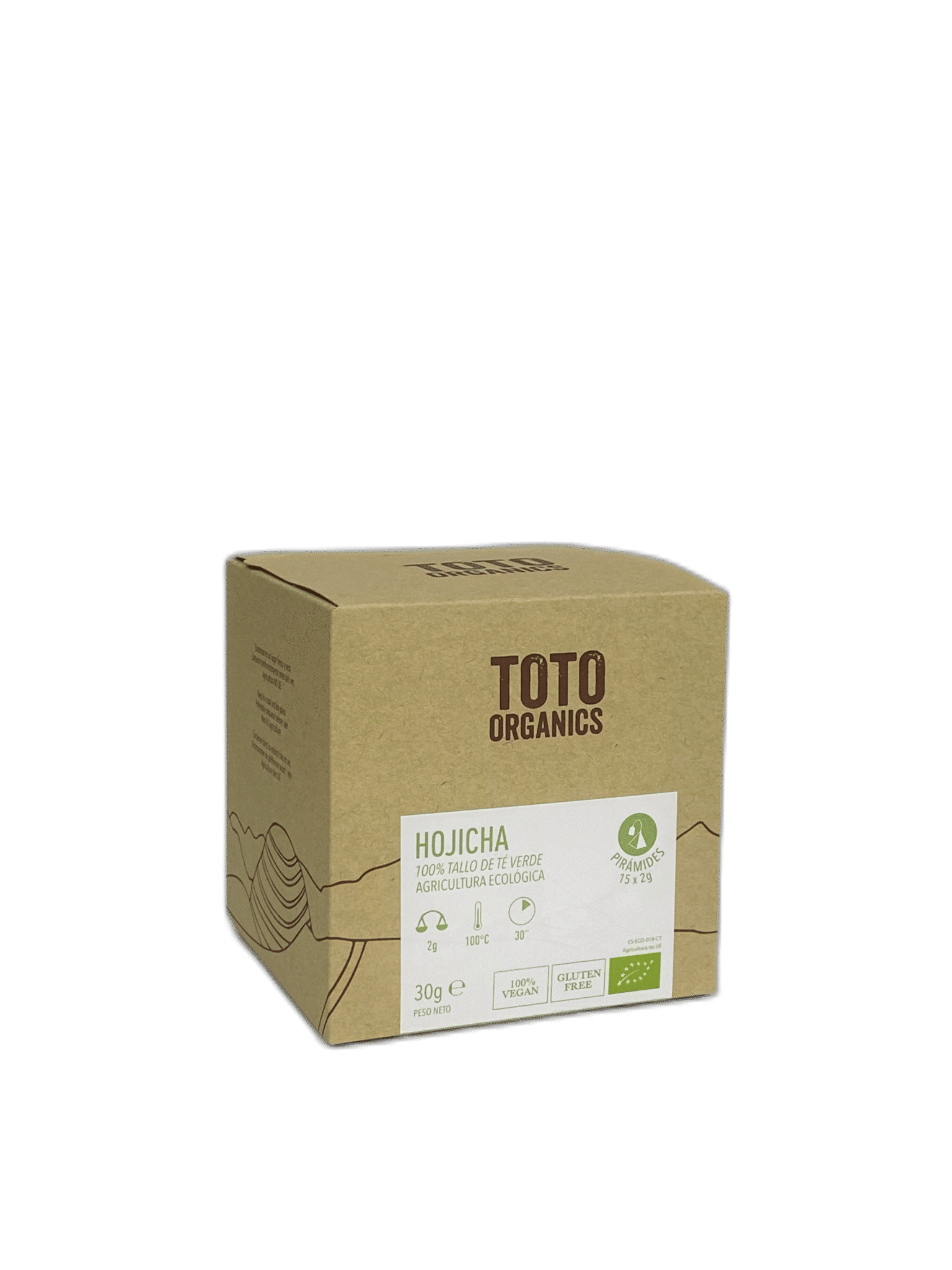 Té Hojicha Pirámides BIO Orgánico Libre Gluten Té Hojicha Pirámides BIO Orgánico Libre Gluten - Imagen 1