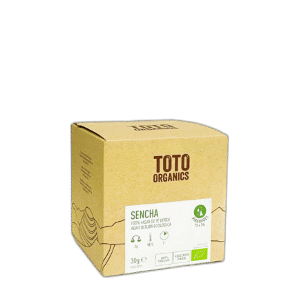 Té Sencha Pirámides BIO Orgánico Libre Gluten