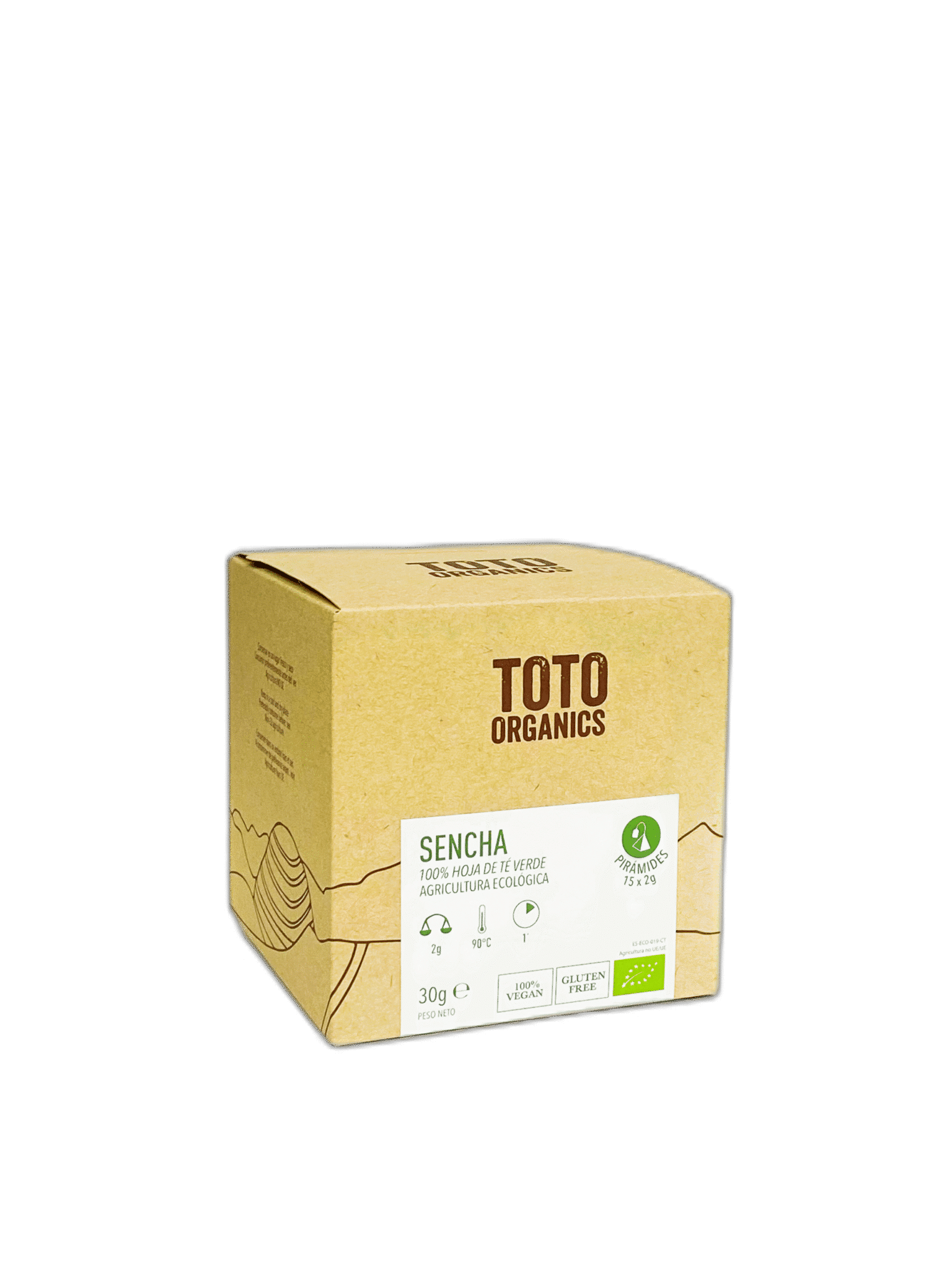 Té Sencha Pirámides BIO Orgánico Libre Gluten Té Sencha Pirámides BIO Orgánico Libre Gluten - Imagen 1