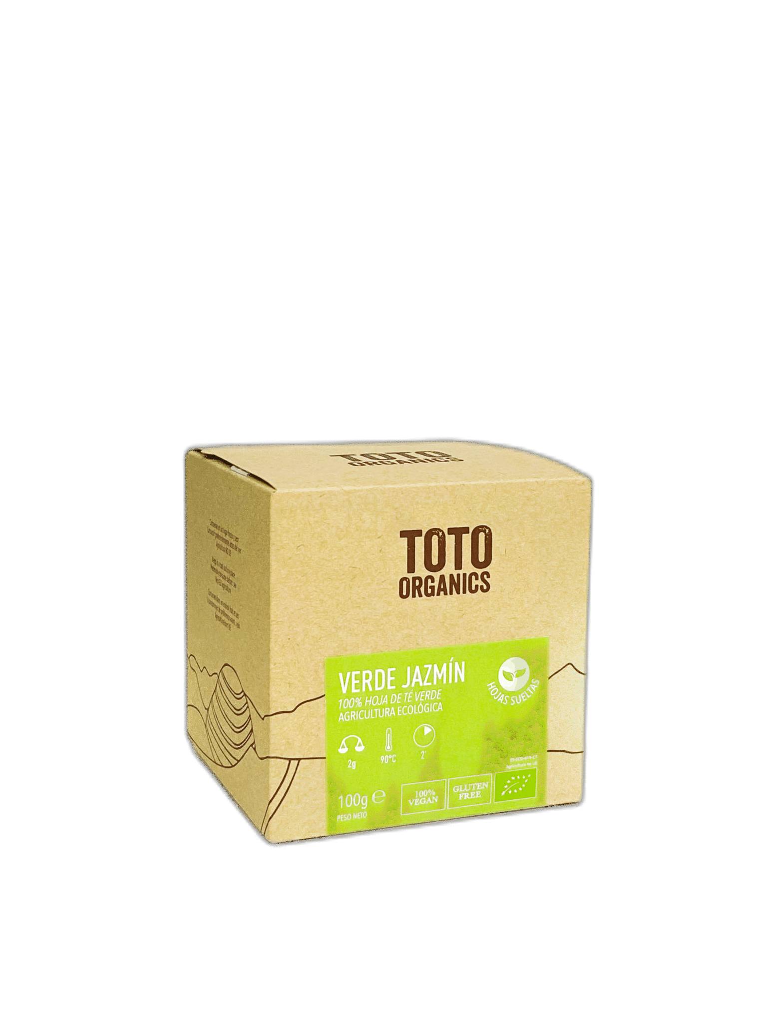 Té Verde Jazmín Granel BIO Orgánico Libre Gluten Té Verde Jazmín Granel BIO Orgánico Libre Gluten - Imagen 1