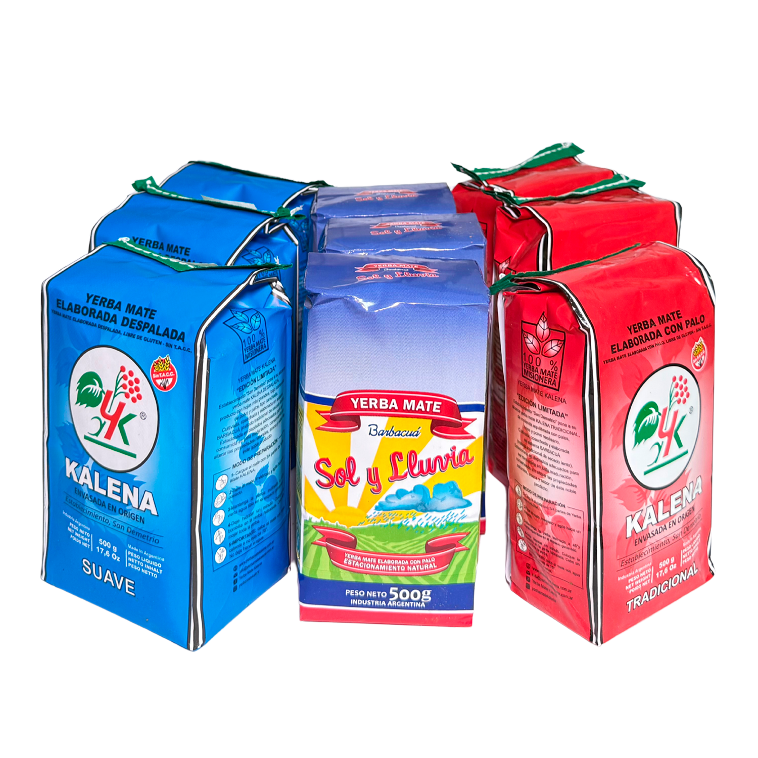 Pack yerba mate barbacuá agroecológica
